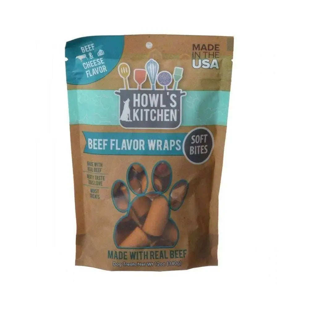 Howl's Kitchen® Beef Flavor Wrap Dog Treats 12 Oz Howl's Kitchen®