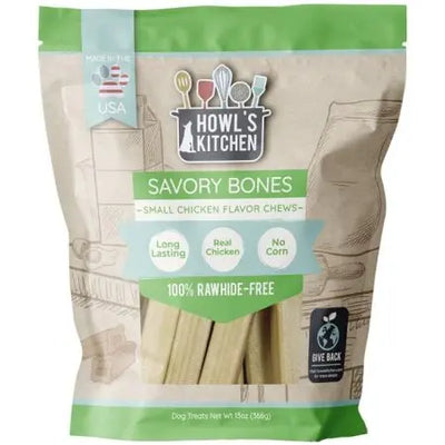 Howls Kitchen Savory Bones Chicken Flavored Chews Small Howl's Kitchen