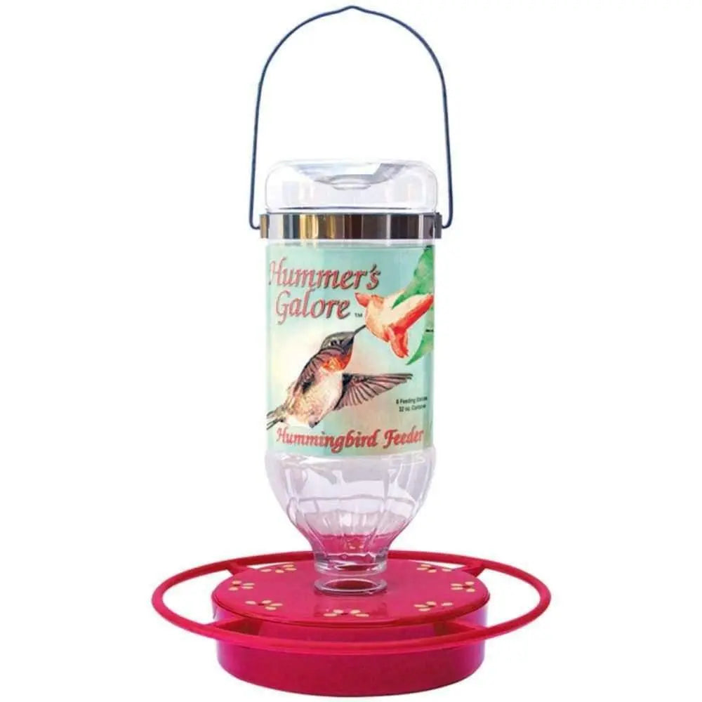 Hummer's Galore Jewel Hummingbird Feeder Clear, Red Hummer's Galore CPD
