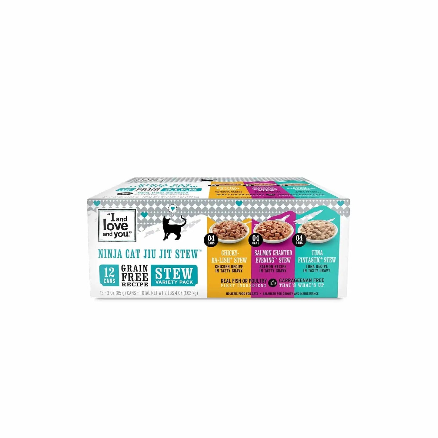 I and Love and You Original Recipe Cat Can Variety Pack Canned Cat Food 3 OZ CAN (12 PACK I and Love and You