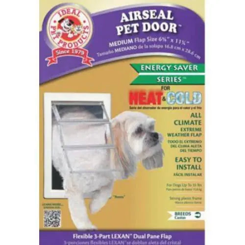 Ideal Pet Products Air Seal Plastic Pet Door with Telescoping Frame Ideal Pet Products