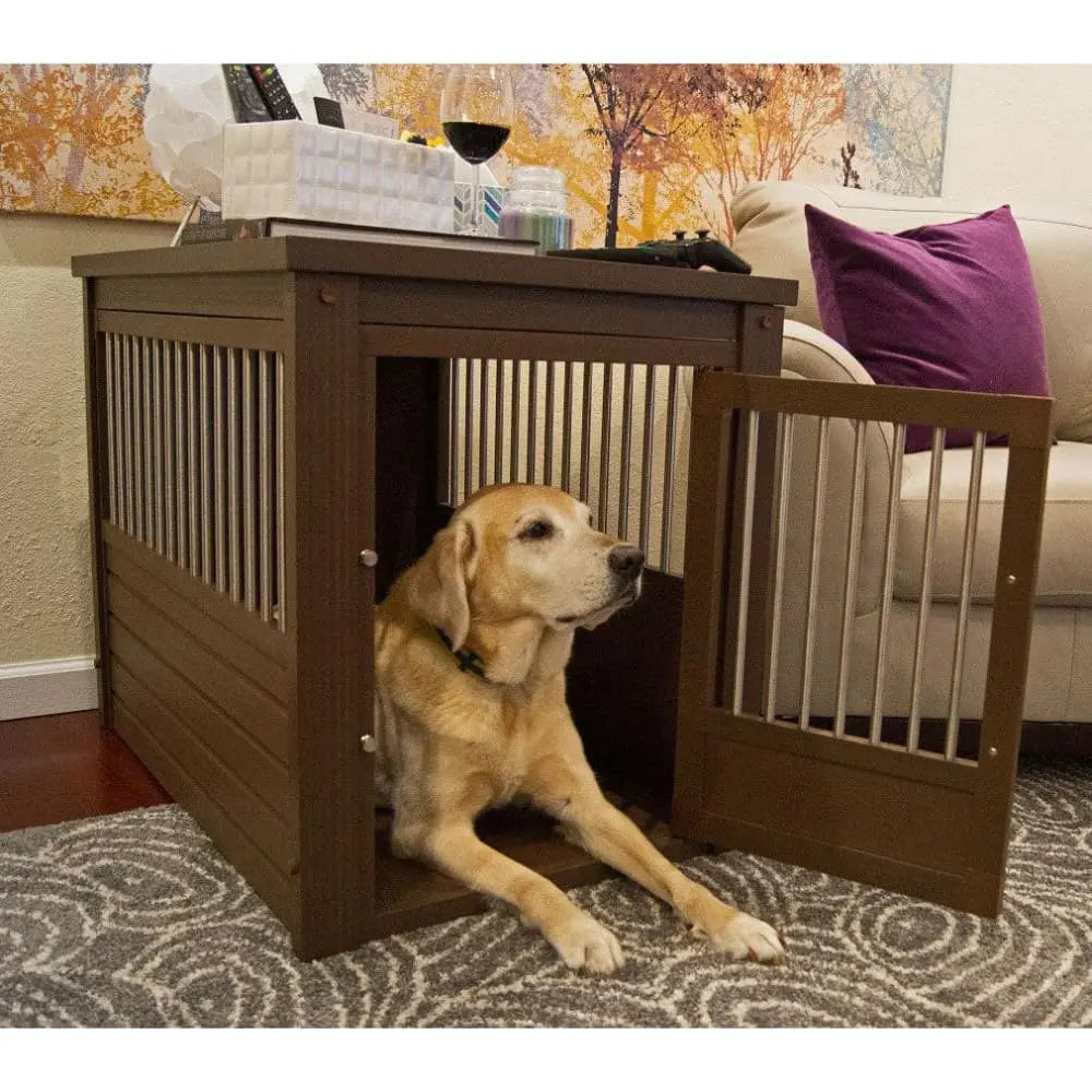 InnPlace Dog Crate with Stainless Steel Spindles New Age