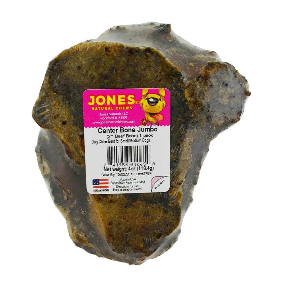 Jones? Beef Jumbo Center Bone Natural Dog Chews 2 Inch Jones? Natural Chews