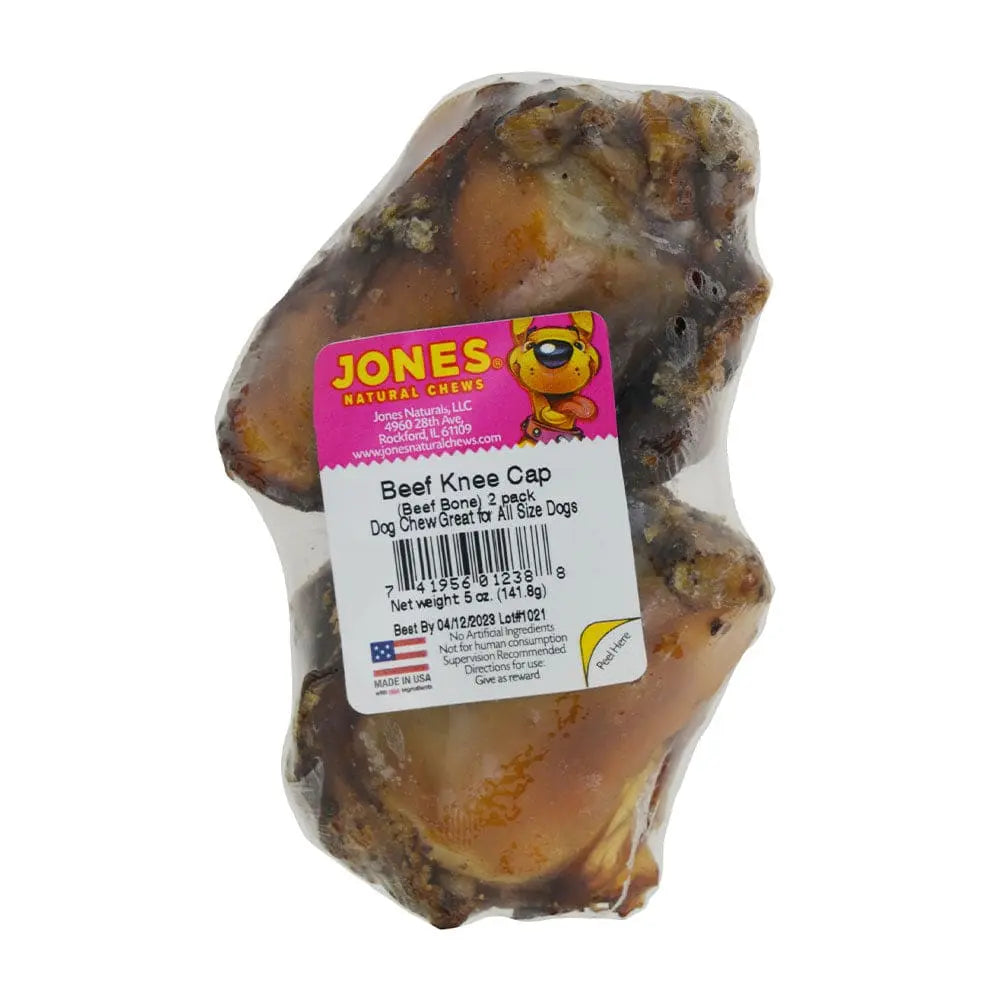 Jones? Natural Chews Beef Knee Cap Dog Chew 2 Pack Jones? Natural Chews