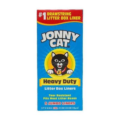 Jonny Cat® Heavy Duty Litter Box Cat Liner 5 Count Jonny Cat®