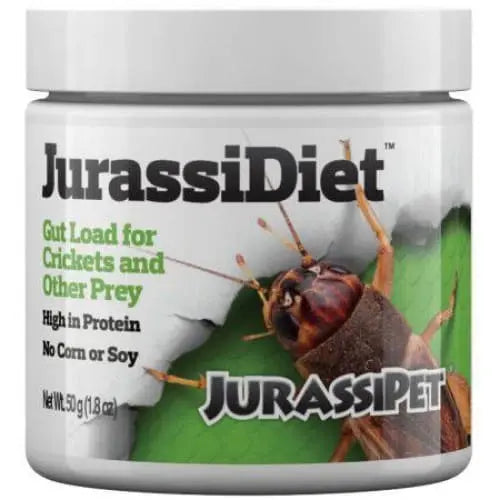 JurassiPet JurassiDiet Gutload High Protien Complete Diet for Crickets and other Prey JurassiPet