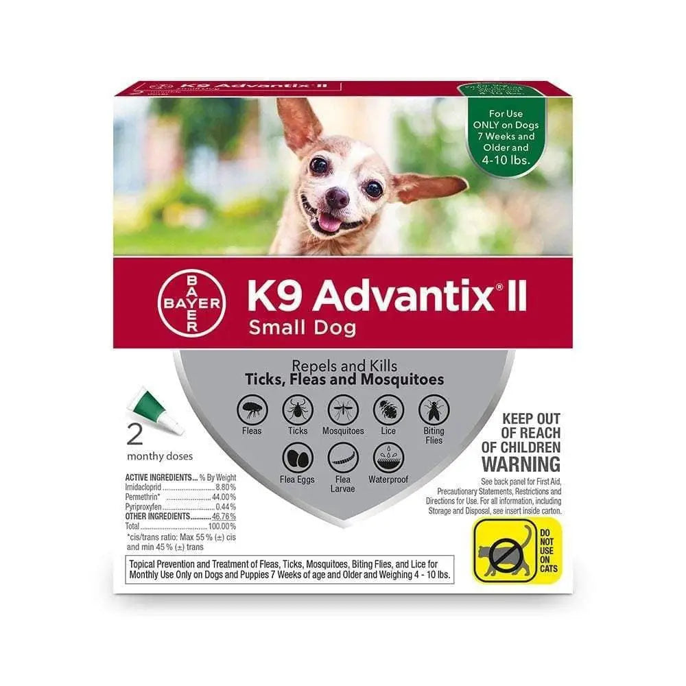 K9 Advantix® II Flea & Tick Treatment for Small Dog 2 Dose K9 Advantix® II