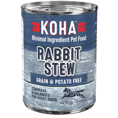 KOHA Minimal Ingredient Rabbit Stew for Dogs KOHA
