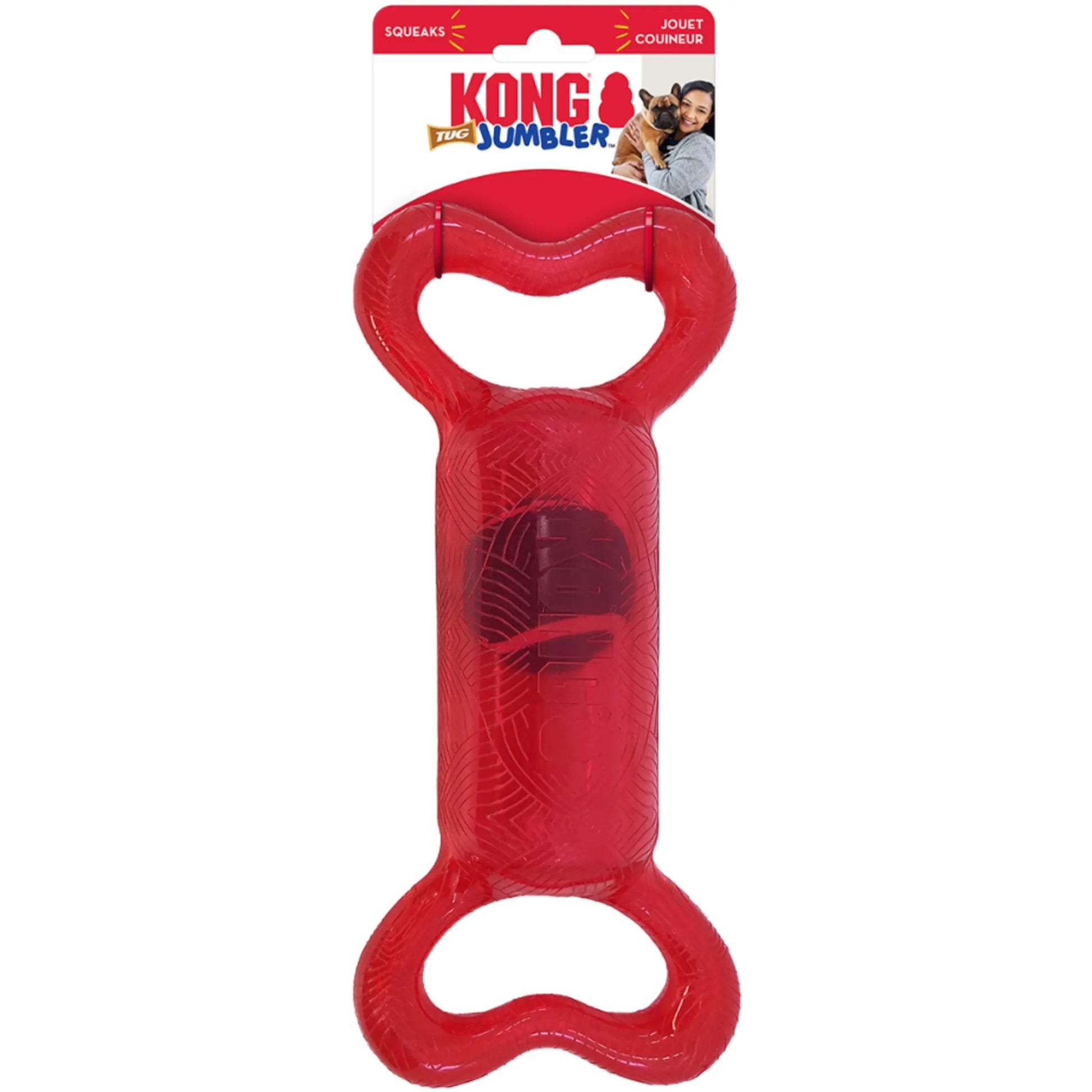 KONG Jumbler Tug Dog Toy  KONG Jumbler Tug Dog Toy Assorted Kong