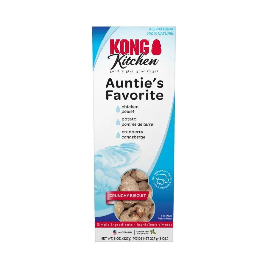 KONG Kitchen Crunchy Biscuit Dog Treats 8 oz Kong