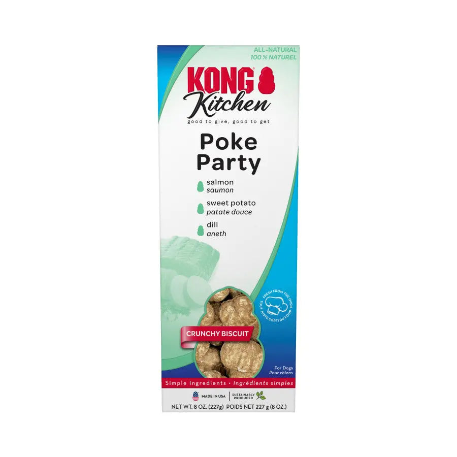 KONG Kitchen Crunchy Biscuit Dog Treats 8 oz Kong