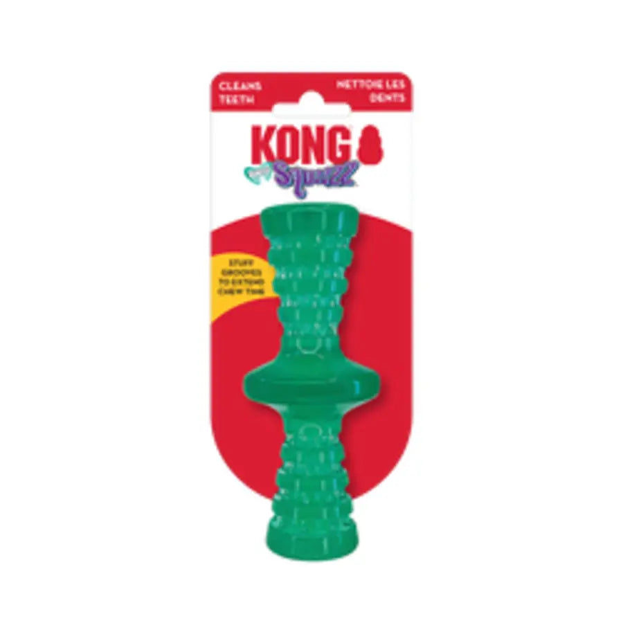 KONG Squeezz Dental Roller Stick Dog Chew Kong