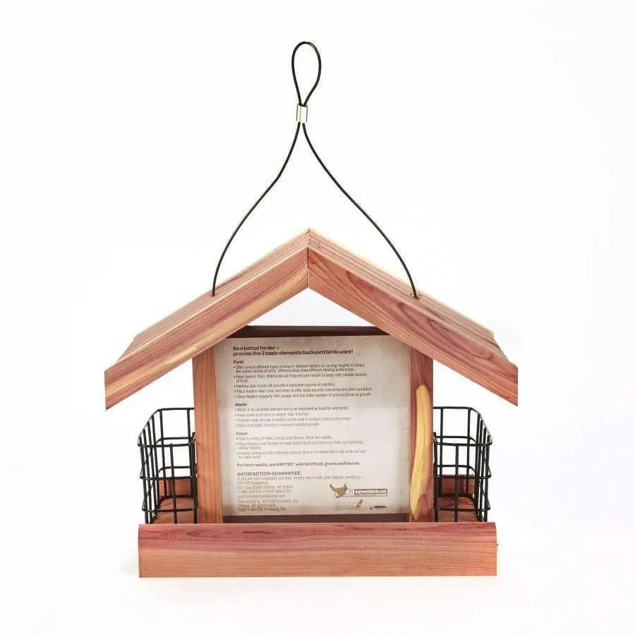 Kaytee Cedar Seed and Suet Feeder Kaytee®