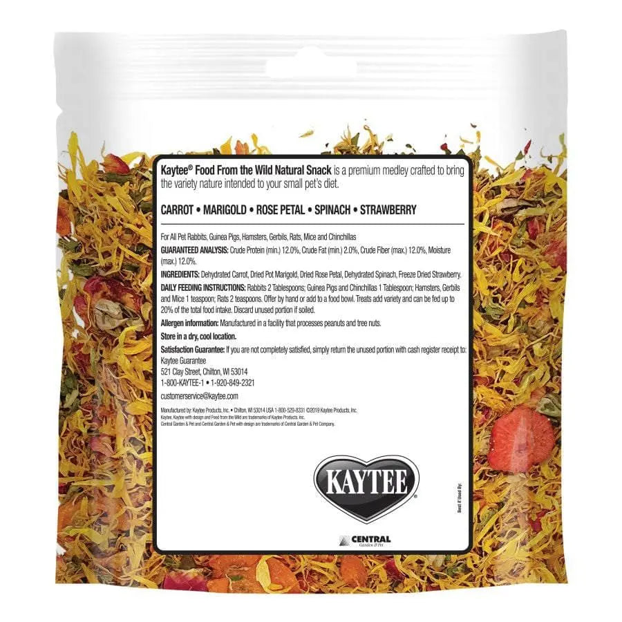 Kaytee Food From the Wild Natural Snack Rabbit and Guinea Pig 1 oz Kaytee® CPD