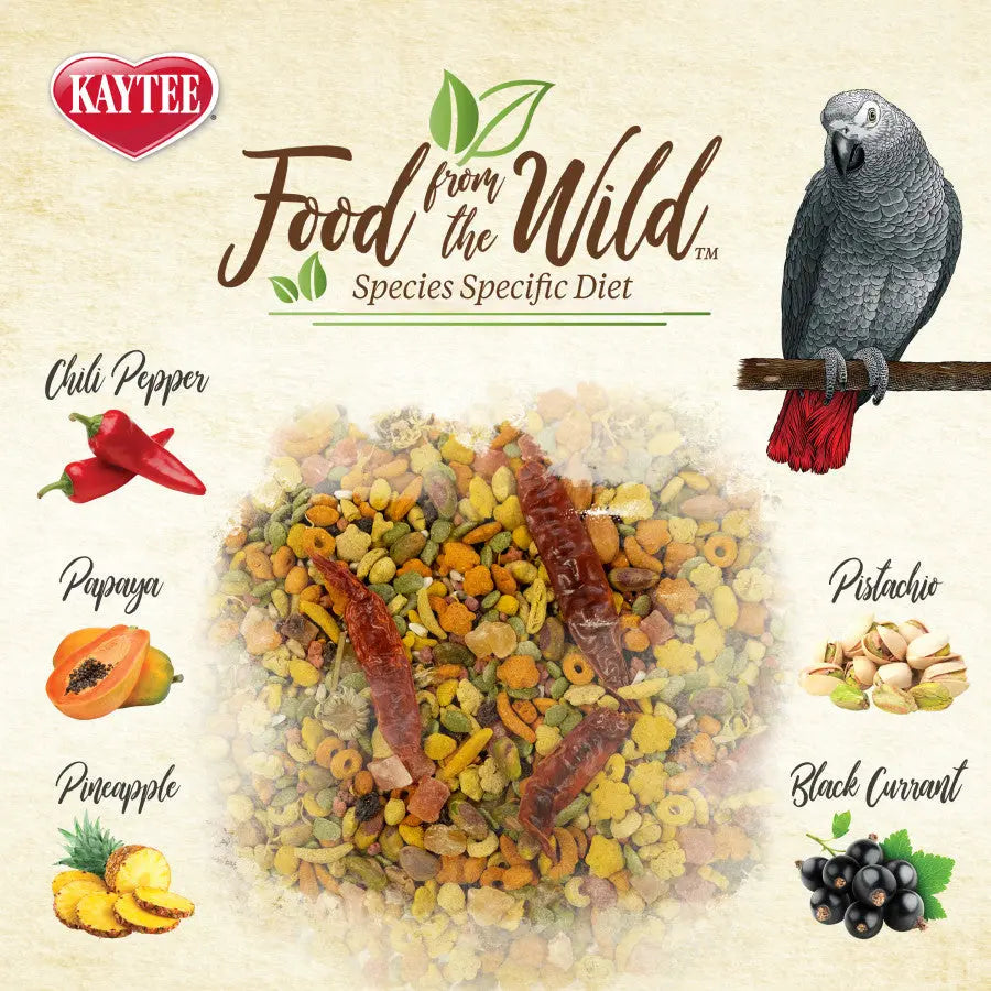 Kaytee Food from the Wild Parrot 2.5 lb Kaytee