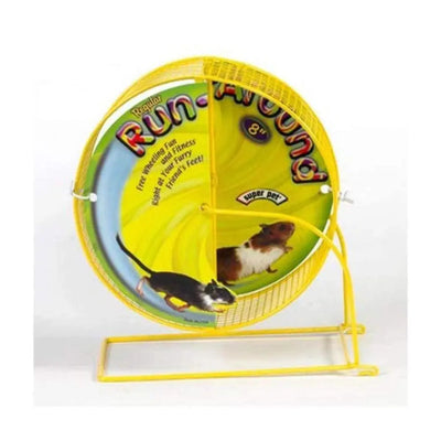Kaytee® Run-Around Exercise Wheel for Small Animal Assorted Color Regular 8 Inch Dia Kaytee®