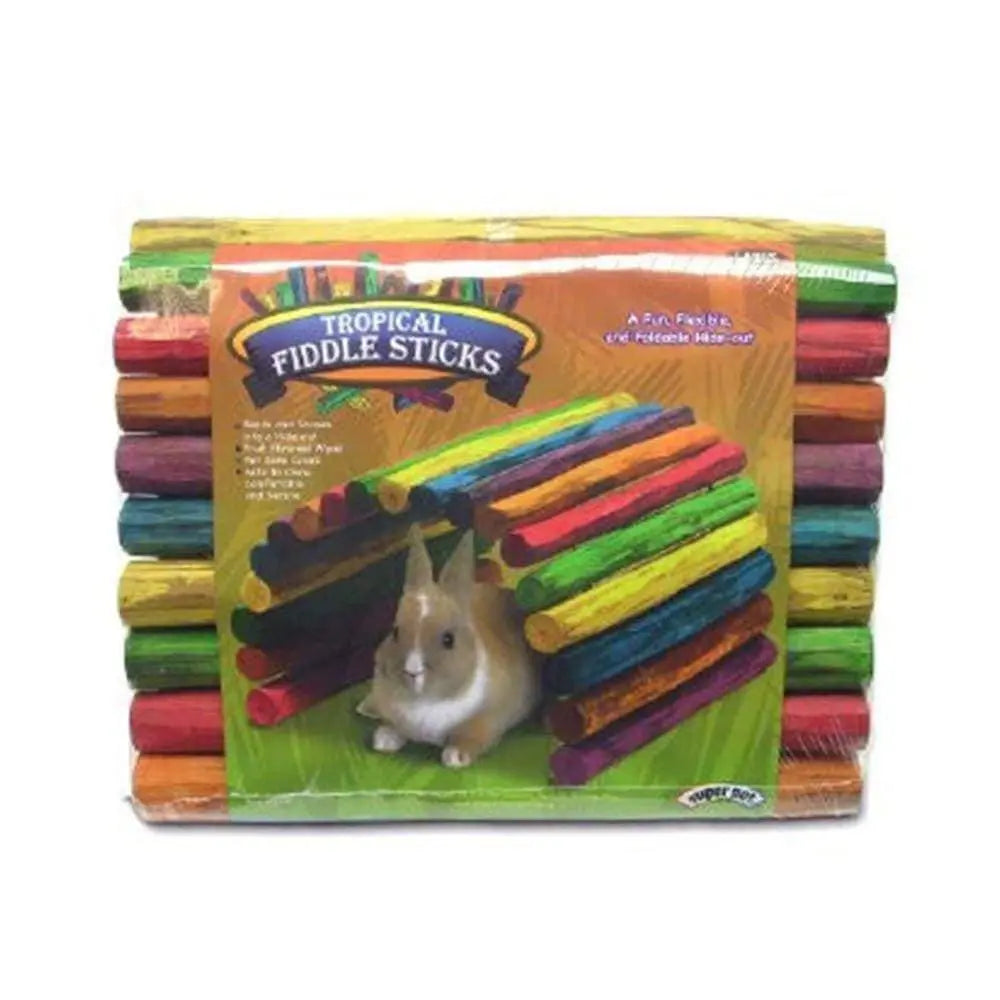Kaytee® Tropical Fiddle Sticks Hideout for Small Animal Multicolor Large Kaytee®