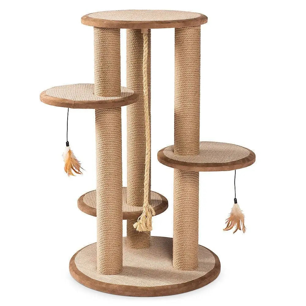 Kitty Power Paws Multi-Tier Cat Scratching Post 37" H Prevue Pet