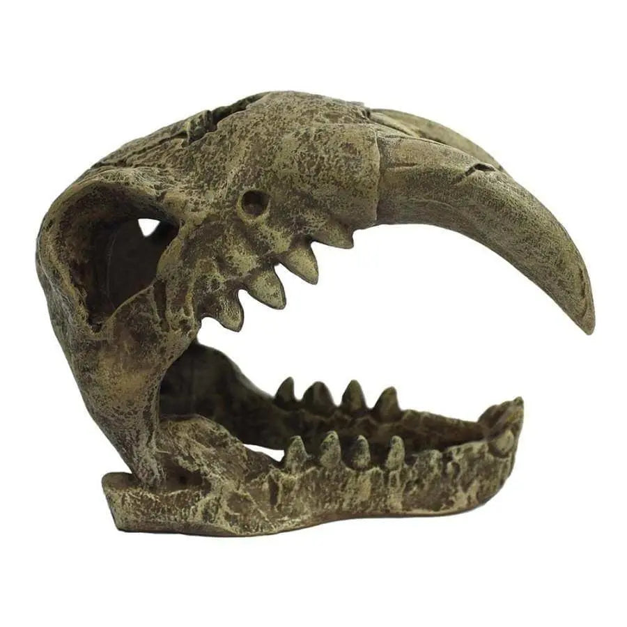 Komodo Larger Saber Tooth Reptile Hideout Saber Tooth Tiger Gray 1ea/Large Komodo