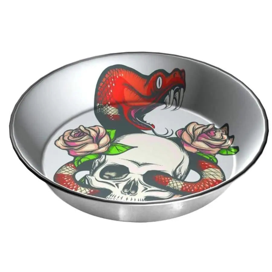 Komodo Skull & Snake Reptile Bowl Komodo