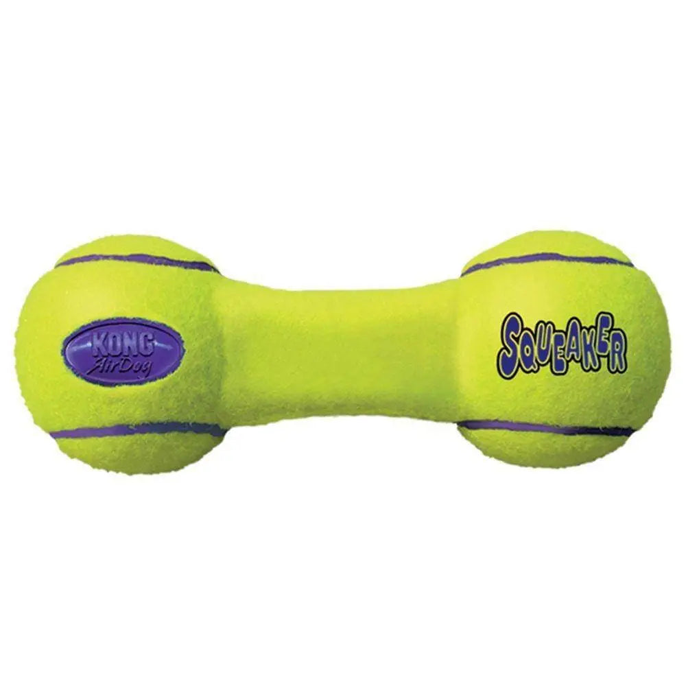Kong® Airdog® Squeaker Dumbbell Dog Toys Yellow Large Kong®