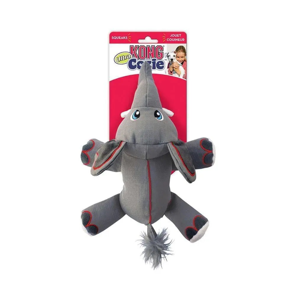 Kong® Cozie Ultra Ella Elephant Dog Toys Gray Large Kong®