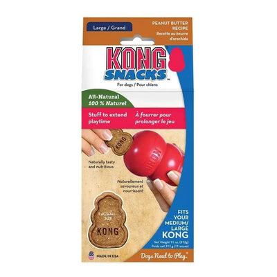 Kong® Snacks Peanut Butter Dog Treats Brown Large Kong®