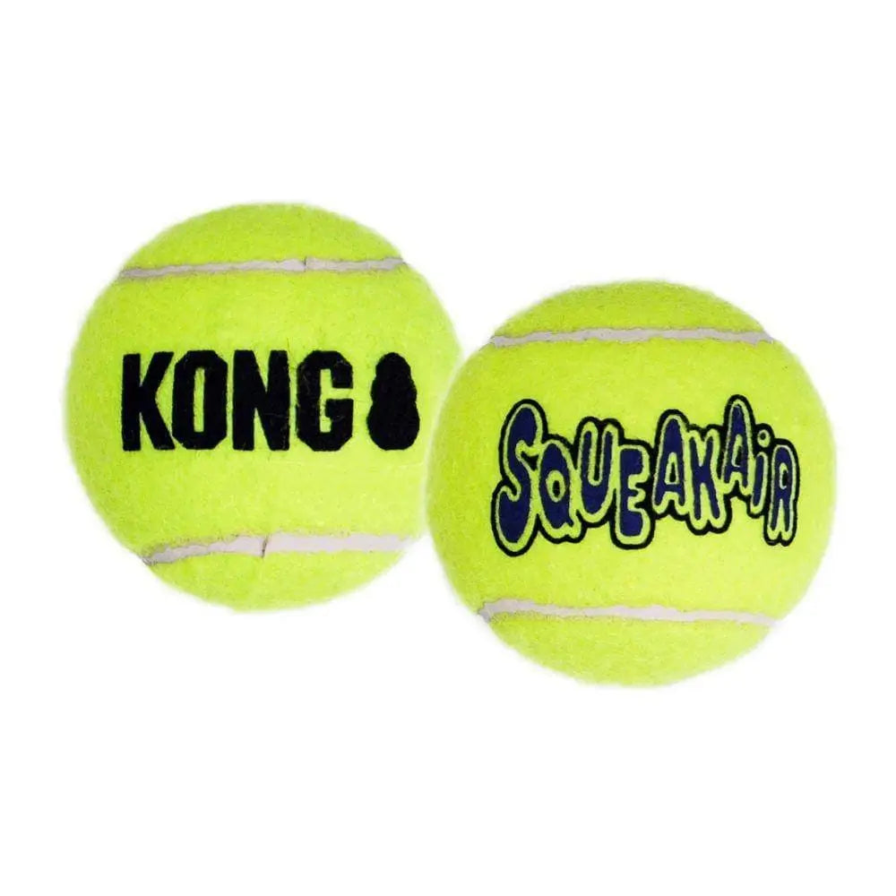 Kong® SqueakAir® Balls Dog Toys Yellow Large 2 Pack Kong®