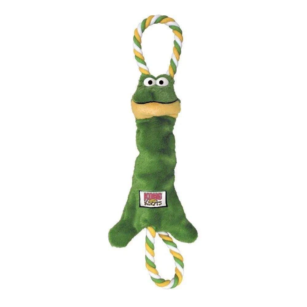 Kong® Tugger Knots Frog Dog Toys Green Medium/Large Kong®