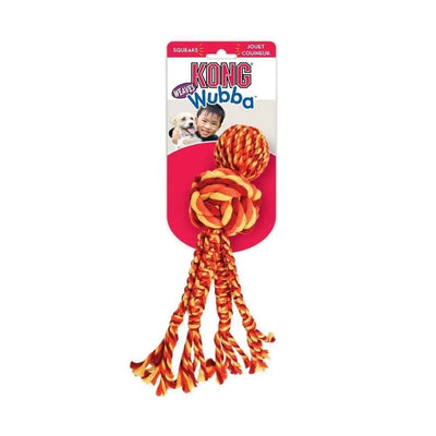 Kong® Wubba Weaves with Rope Dog Toys Large Kong®