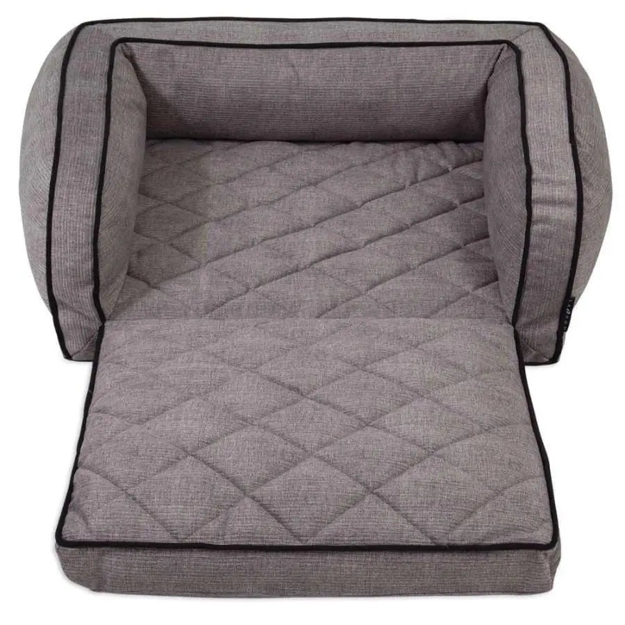 LA Z BOY Duchess Fold Out Sofa Textured Gray 29 In X 38 in LA Z BOY CPD