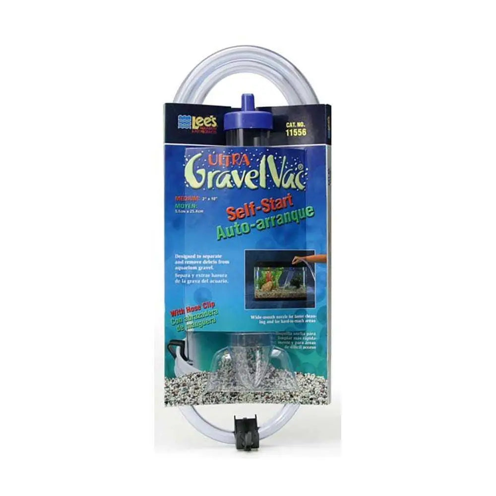Lee's® Medium Self-Start Ultra GravelVac® Cleaner with Nozzle & Hose Clip 10 Inch Lee's®