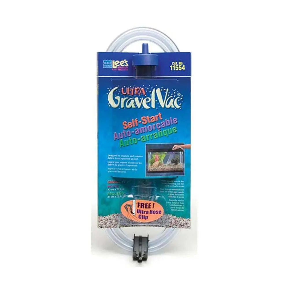 Lee's® Small Self-Start Ultra GravelVac® Cleaner with Nozzle & Hose Clip 9 Inch Lee's®