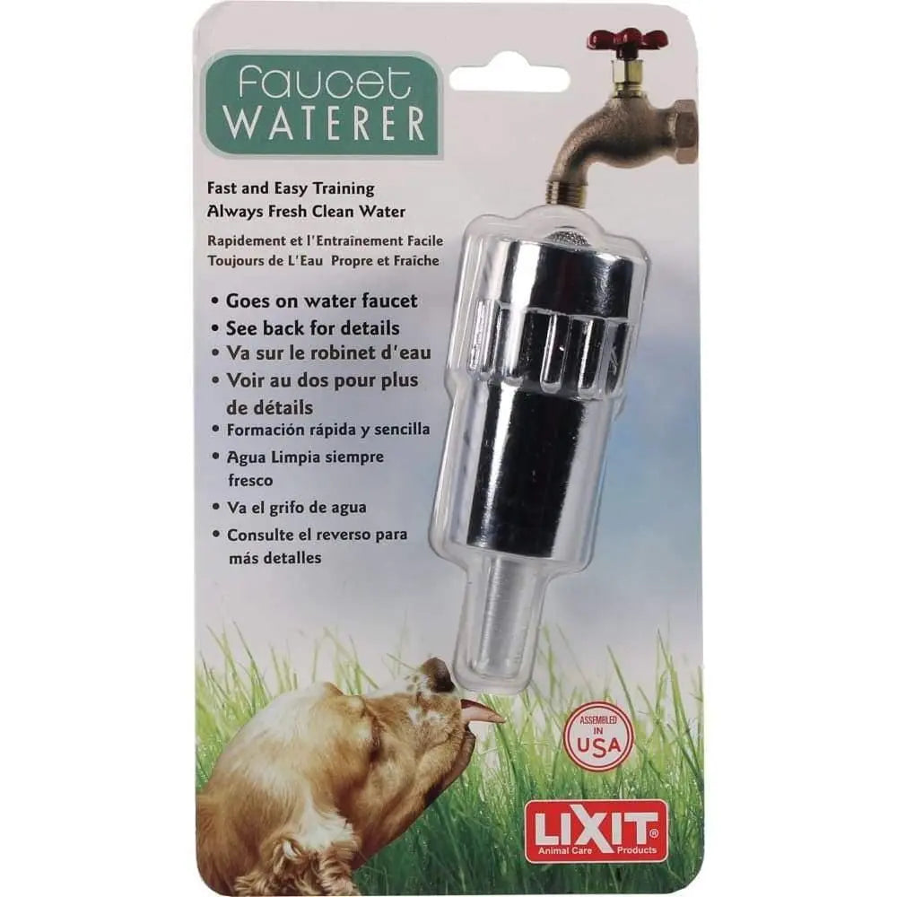 Lixit Faucet Waterer For Dogs Lixit