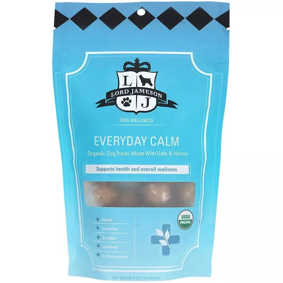 Lord Jameson Everyday Calm Organic Dog Treats 6oz Lord Jameson