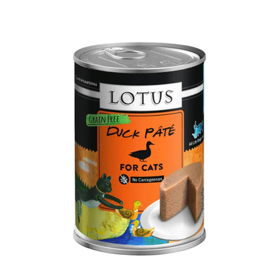 Lotus Duck Pate Grain-Free Canned Cat Food Lotus