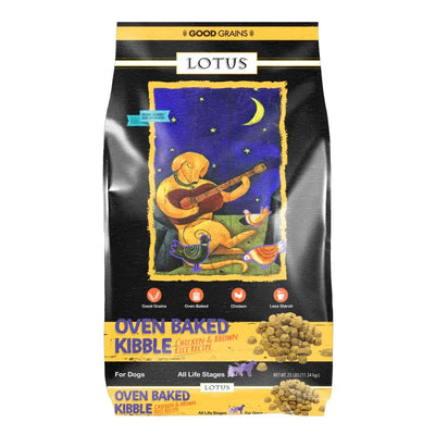 Lotus Good Grains Chicken Recipe Oven-Baked Adult Dry Dog Food Lotus