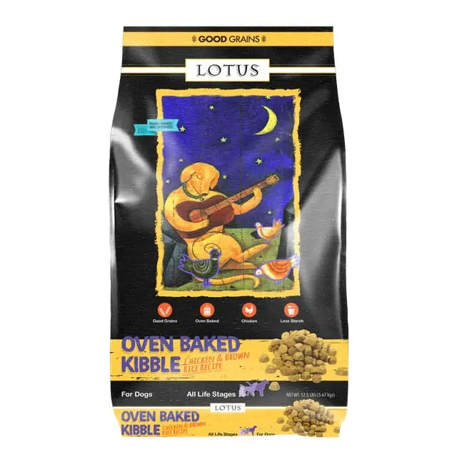 Lotus Good Grains Chicken Recipe Oven-Baked Adult Dry Dog Food Lotus