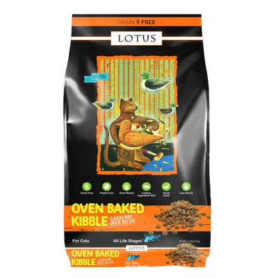 Lotus Oven-Baked Duck Recipe Grain-Free Dry Cat Food Lotus