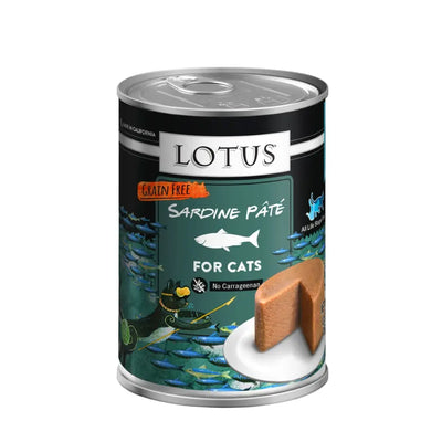 Lotus Sardine Grain-Free Pate Canned Cat Food Lotus