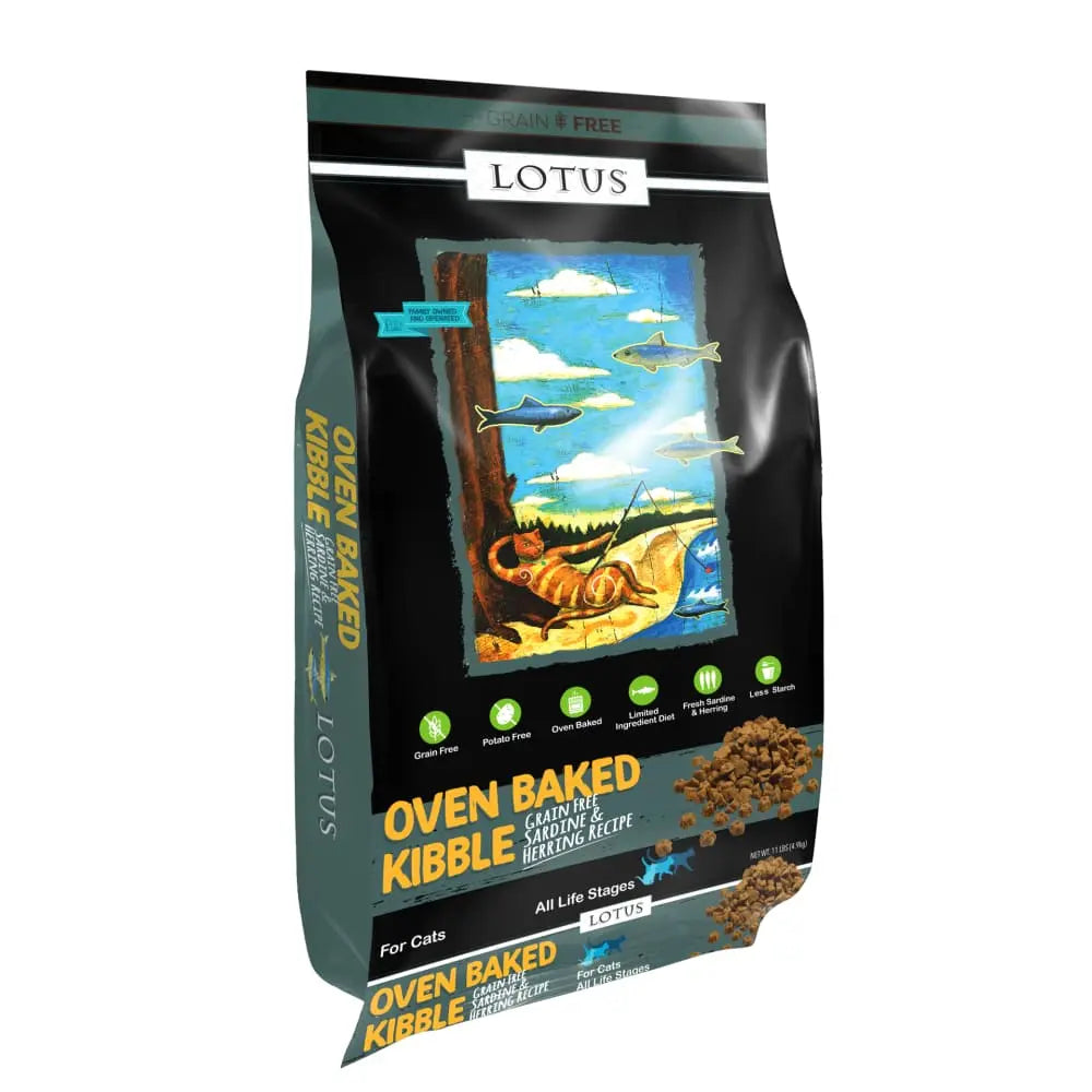 Lotus Sardine & Herring Grain-Free Dry Cat Food Lotus
