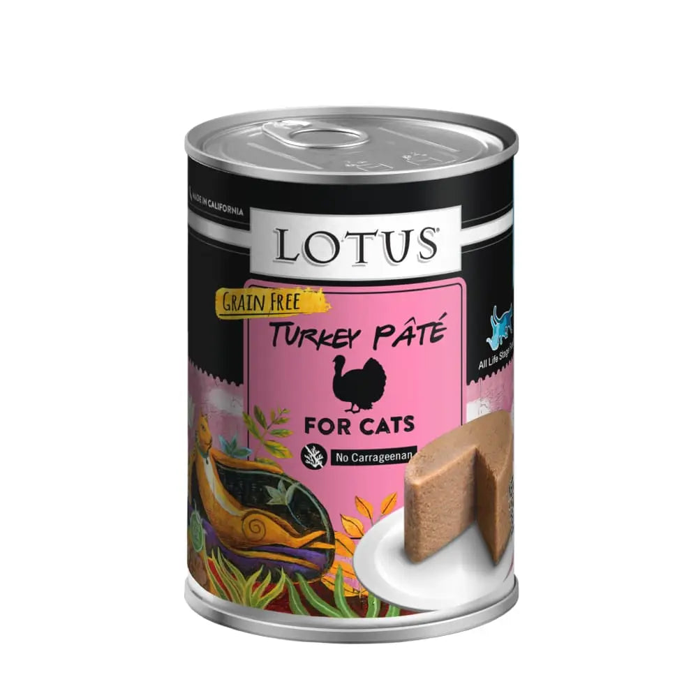 Lotus Turkey Pate Grain Free Canned Cat Food Talis Us