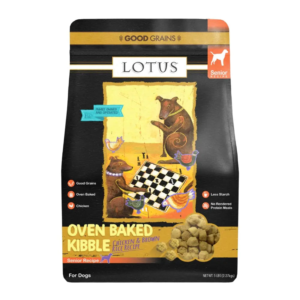 Lotus Wholesome Good Grains Senior Special Needs Recipe Dry Dog Food Lotus