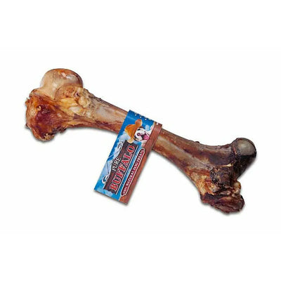 Loving Pets Pure Buffalo 14-16" Mammoth Meaty Femur Bone Dog Treats Loving Pets