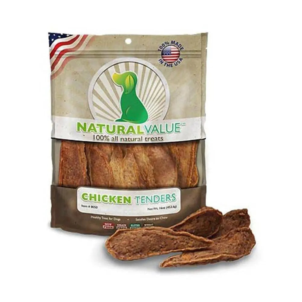 Loving Pets® Natural Value Grain Free Chicken Tender Recipe Soft Chews Dog Treats 16 Oz Loving Pets®