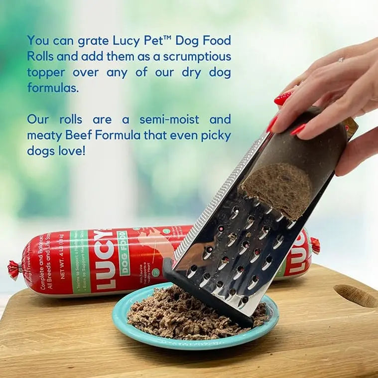 Lucy Pet Products Dog Food Roll Beef Lucy Pet Products