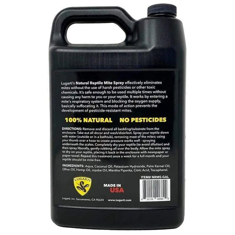 Lugarti Natural Reptile Mite Spray - 1 Gal Lugarti's