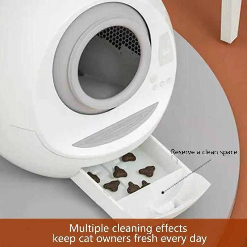 Luxury Automatic Smart Anti-Splash scoopfree self-cleaning cat litter box Talis Us