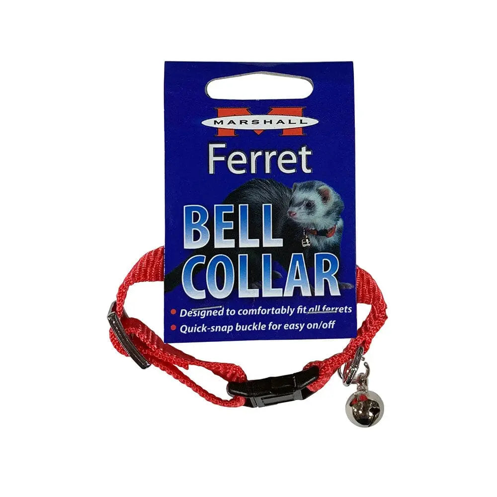 Marshall® Bell Collar for Ferret Red Marshall® Pet