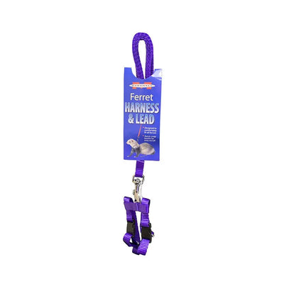 Marshall® Harness & Lead Set for Ferret Purple Marshall® Pet